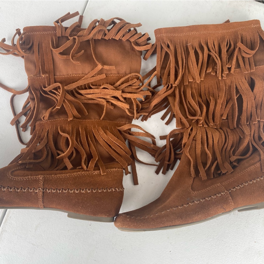 Fringed Boots - Fun to wear